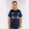 Camiseta Niño Azul Oscuro Only Angels - Tela Qatar Premium