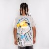 Camiseta Niño Gris Bugs Bunny Graffiti - Algodón Pesado 200g