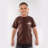 Camiseta Niño Café Elevate Aesthetic - Tela Fría Premium