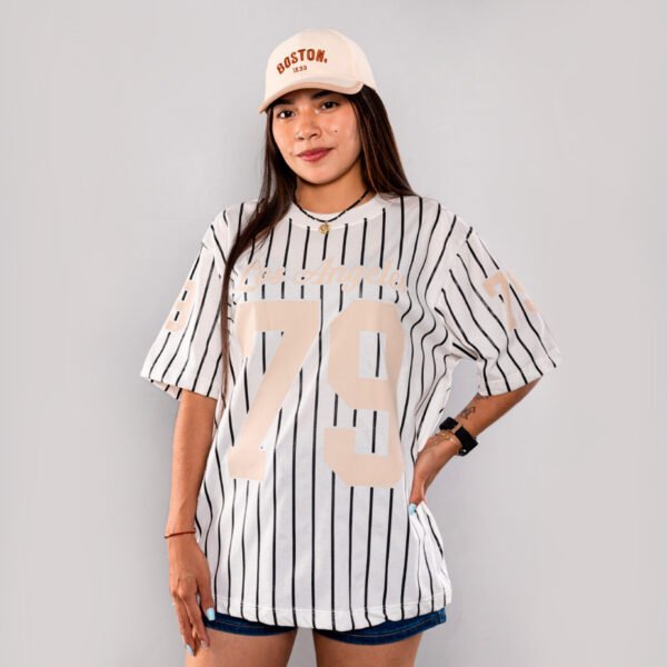 Camiseta Beisbolera para Mujer - Streetwear