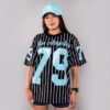 Camiseta Beisbolera para Mujer - Streetwear