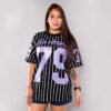 Camiseta Beisbolera para Mujer - Streetwear