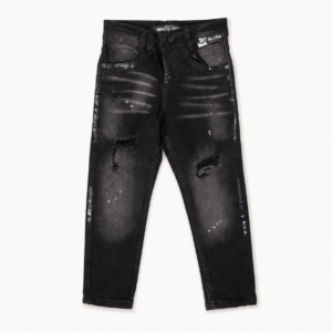 jean-negro-para-nino-impacto-urban-frontal Jean negro para niño Impacto Urban vista frontal