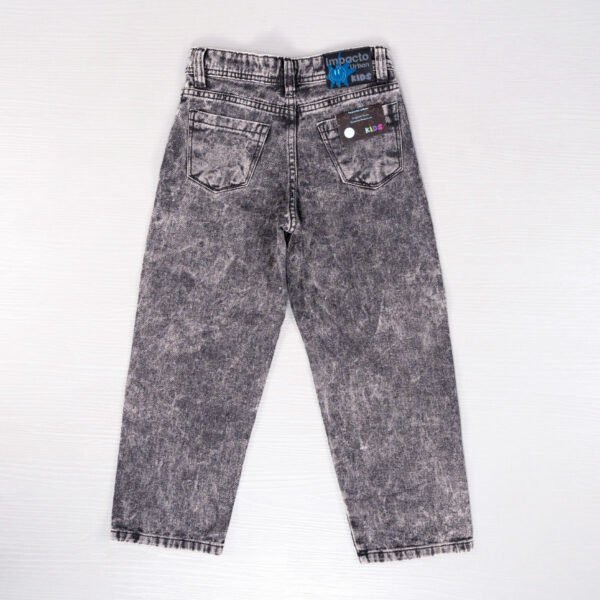 Jean baggy gris claro desgastado para niño – Impacto Urban