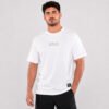 Camiseta clásica blanca para hombre vista frontal