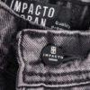 Jean baggy gris con bordados NEW y 64 para niño – Impacto Urban