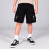 bermuda-negra-kids-nino Bermuda cargo de jean para niño negra